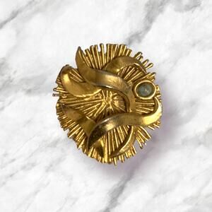 Vintage Gold Tone SCHATZ Brooch